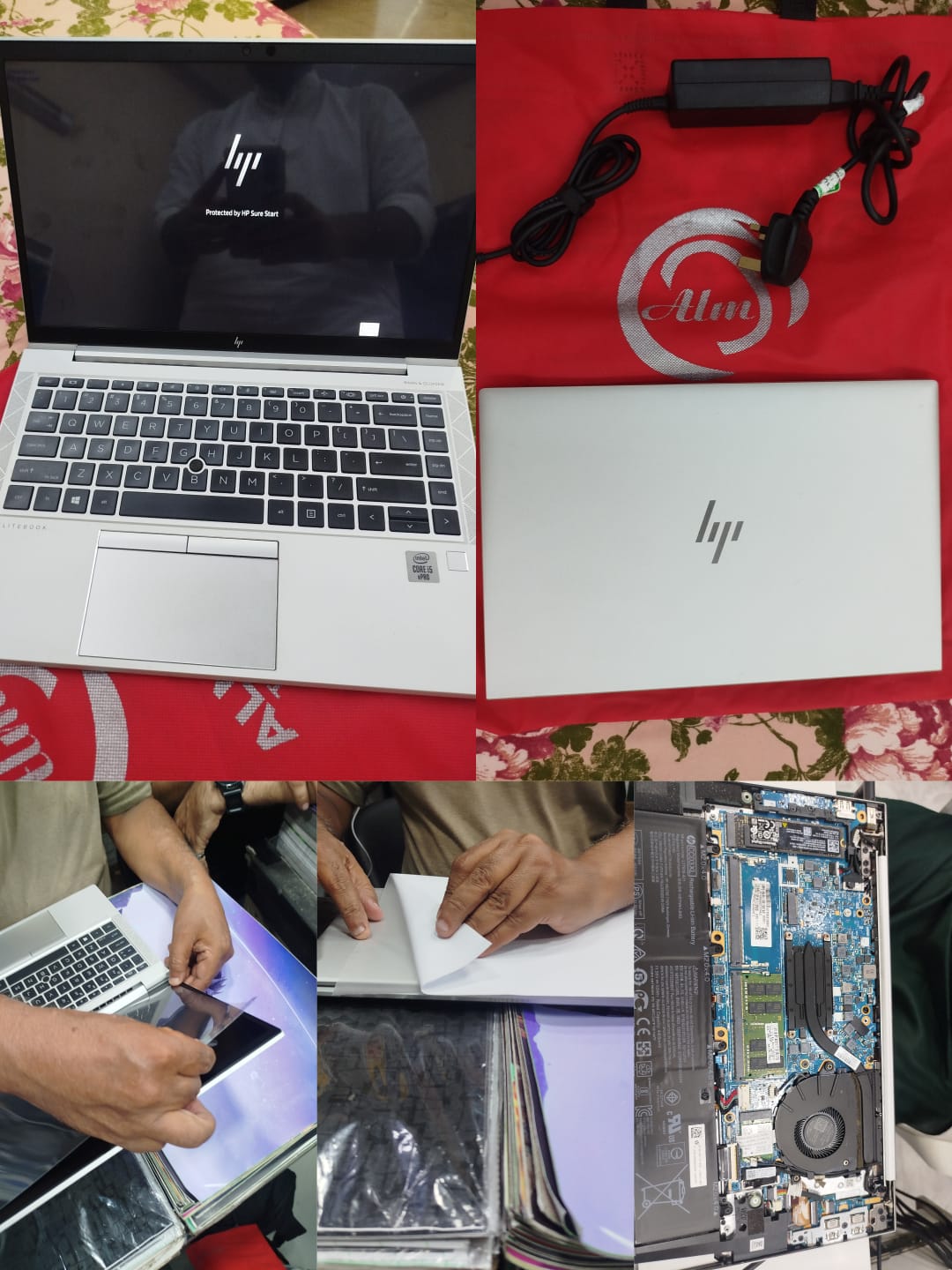 A laptop provided to a student